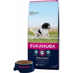 NC Eukanuba Croquette Pour Chien Adult Medium Poulet 3Kg