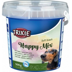 NC Friandise Soft Snack Happy Mix 500 Gr Pour Chien-trixie