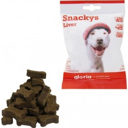 NC Snack Pour Chiens Gloria Display Snackys Foie (30 X 75 G)