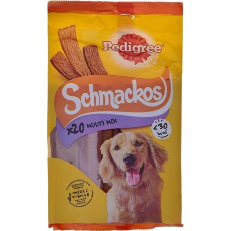 Pedigree Snack Pour Chiens Veau Agneau Oiseaux 144g