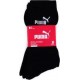 chaussettes Puma x3 TENNIS HOMME NOIR, TAILLE 39 / 42 3 PAIRES