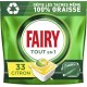 Fairy Tablettes Lave-Vaisselle Tout-En-1 PEPS Citron x33