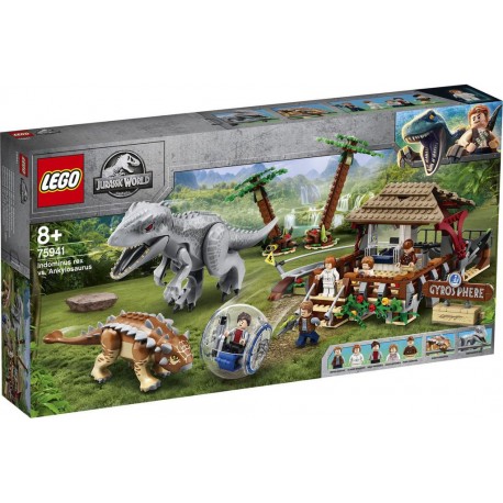 LEGO Jurassic World 75941 - L'Indominus Rex contre l'Ankylosaure