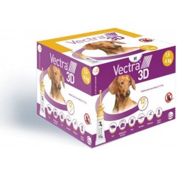 NC Vectra 3d Pour Chien De 1,5-4Kg 12 Pipettes