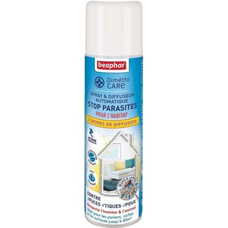 Beaphar Dimethicare Spray Et Diffuseur Automatique Pour L'habitat 250ml