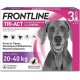 Frontline Tri-act Pipettes Antiparasitaires Grand Chien 20 40Kg