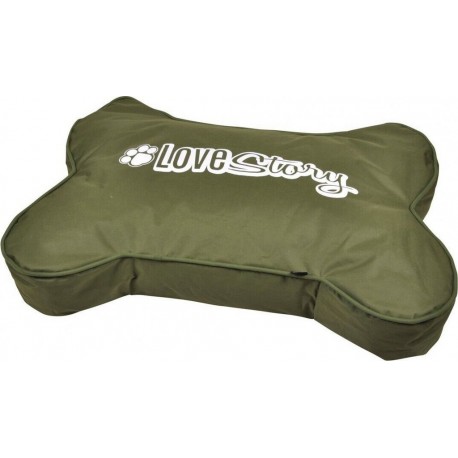 NC Coussin Os Pour Chien Kaki