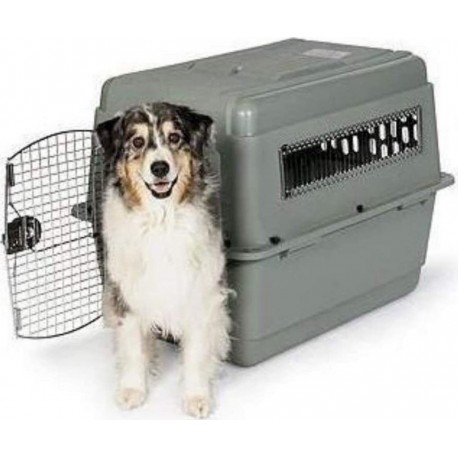 NC Beeztees Skykennel 3 Iata Caisse De Transport Pour Chien De 13,5-22,5Kg Gris