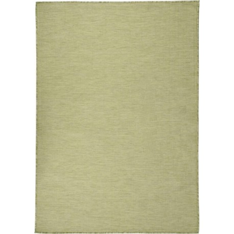 NC Tapis À Tissage Plat D'extérieur 140x200 Cm Vert