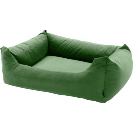 NC Lit Pour Chien Velvet 100x80x25 Cm Vert Madison