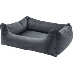 NC Lit Pour Chien Velvet 120x95x28 Cm Gris Madison