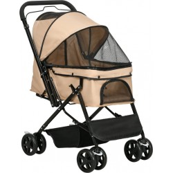 NC Poussette Buggy Pliable Chien Chat Panier Et Sac De Rangement