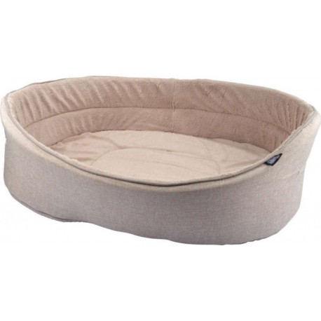 NC Panier Filou Avec Intérieur Doux Pour Chien Et Chat Ecru Long 50 C