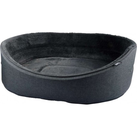 NC Panier Filou Avec Intérieur Doux Pour Chien Et Chat Gris Anthracite