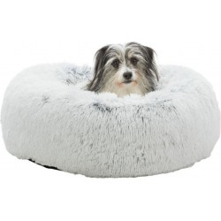 Lit Harvey Rond Couleur Blanc-noir Ø 60 Cm. Pour Chat Et Petit Chien . Trixie