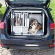 NC Boîte De Transport Double Pour Animaux M-l Aluminium Trixie