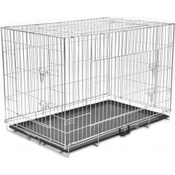 NC Cage Métallique Et Pliable Pour Chiens Xxl Vidaxl