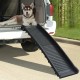 NC Rampe De Voiture Pliable Pour Chiens Noir 155,5x40x15,5 Cm Vidaxl