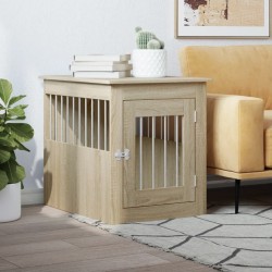 NC Meuble De Cage Pour Chiens Chêne Sonoma 45x62x59 Cm Vidaxl