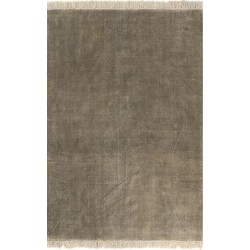 NC Tapis Kilim Coton 120 X 180 Cm Taupe Vidaxl