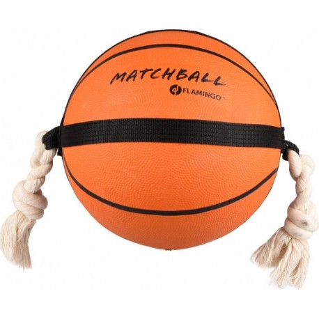 NC Ballon De Basket Matchball Ø 24 Cm. Pour Chien. Flamingo Pet Products