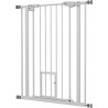 NC Barrière De Sécurité Animaux Réglable 2 Portes Acier