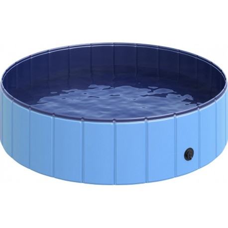 NC Piscine Chiens Dia. 1,20 M Bleu