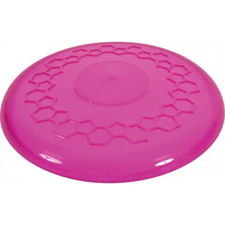 NC Frisbee Pop Ø 23 Cm. Couleur Framboise. Jouet Pour Chien. Zolux