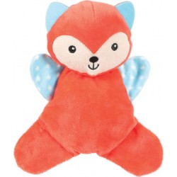 NC Peluche Maxou Orange Doudou Bruissant 19 Cm Jouet Pour Chiots Zolux