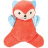 NC Peluche Maxou Orange Doudou Bruissant 19 Cm Jouet Pour Chiots Zolux