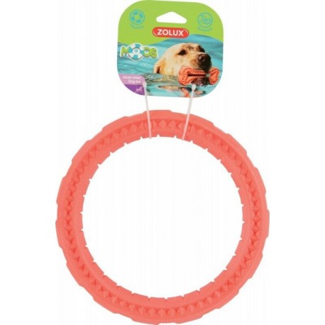 NC Jouet Anneau Moos Tpr Flottant Ø 23 Cm X 3 Cm Pour Chien Zolux