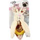 NC Afp Shabby Ballerina Jouet En Forme De Lapin Pour Chien