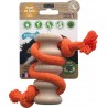 NC Jouet Pour Chien En Bois Avec Corde Wave T10 Cm