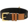 NC Bobby Collier Chien Cuir Urban Dog Camel, Taille 40