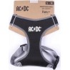 NC Harnais Pour Chien Acdc Noir Xs/s