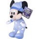 DISNEY Peluche bleu Mickey 25cm