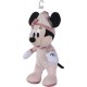 DISNEY Peluche rose Minnie