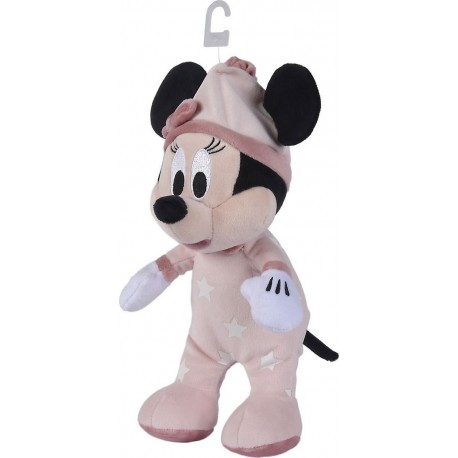 DISNEY Peluche rose Minnie