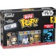 POP STAR WARS FUNKO Pack 4 Figurines Bitty POP STAR WARS Leia FUNKO