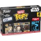 POP STAR WARS FUNKO Pack 4 Figurines Bitty POP STAR WARS Luke FUNKO