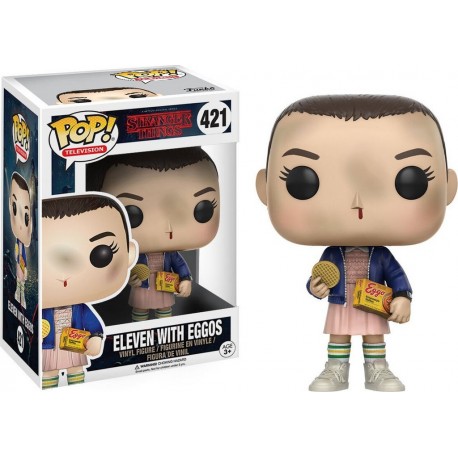 FUNKO Figurine Pop! Stranger Things Eleven With Eggos N° 421