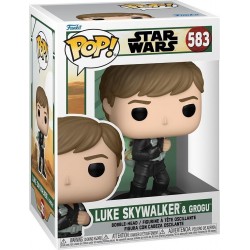 POP FUNKO Figurine POP Star Wars Luke Skywalker et Grogu FUNKO