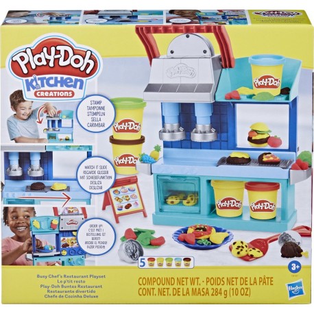 PLAY DOH Pâte à modeler Le P'tit resto Coffret PLAY-DOH le coffret