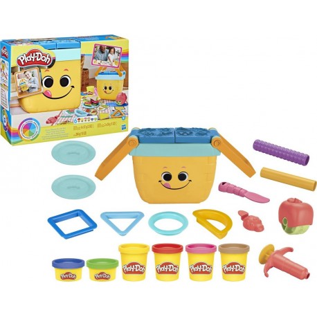 PLAY DOH Coffret Pique-nique des formes PLAY-DOH le coffret