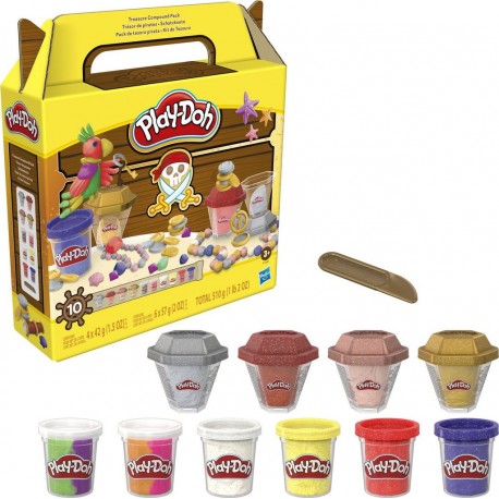 PLAY DOH Coffret Trésor de pirates pâte à modeler PLAY-DOH le coffret