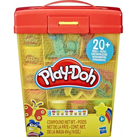 PLAY DOH Pâte à modeler avec outils PLAY-DOH 20 pots