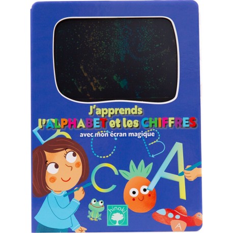 Ecran Livre magique J'apprends l'alphabet et les chiffres