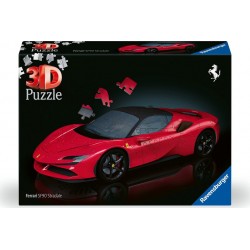 RAVENSBURGER Puzzle 3D Ferrari SF90 Stradale 108 pièces la boîte