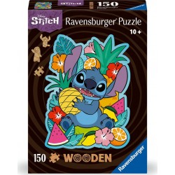 RAVENSBURGER Puzzle en Bois Stitch 150 pièces la boîte