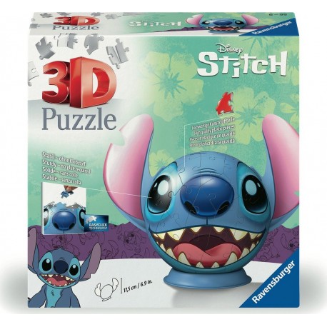 RAVENSBURGER Puzzle 3D Ball Stitch 72 pièces la boîte